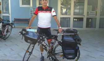 Beniamino, 400 km in sella sulla ciclovia adriatica: �Ma la Puglia � ancora indietro�